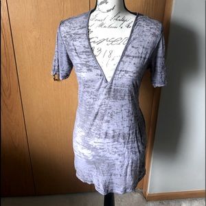 Women’s Sheer v-neck t-shirt